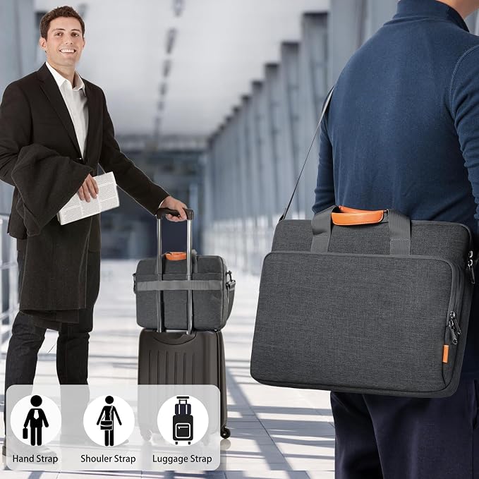 bagasin Laptop Sleeve Case Bag Compatible with HP Lenovo Dell ASUS Acer 14 inch, HP Stream 14, Dell Latitude 14/Inspiron 14,Lenovo IdeaPad/ASUS ZenBook 14
