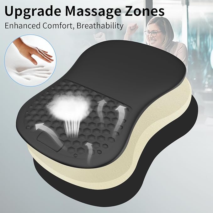 eulps Ergonomic Mouse Pad with Wrist Rest Support, Mousepad with Comfortable Memory Foam Wrist Rest and Non-Slip PU Base for Pain Relief, Computer, Laptop, Office, Home