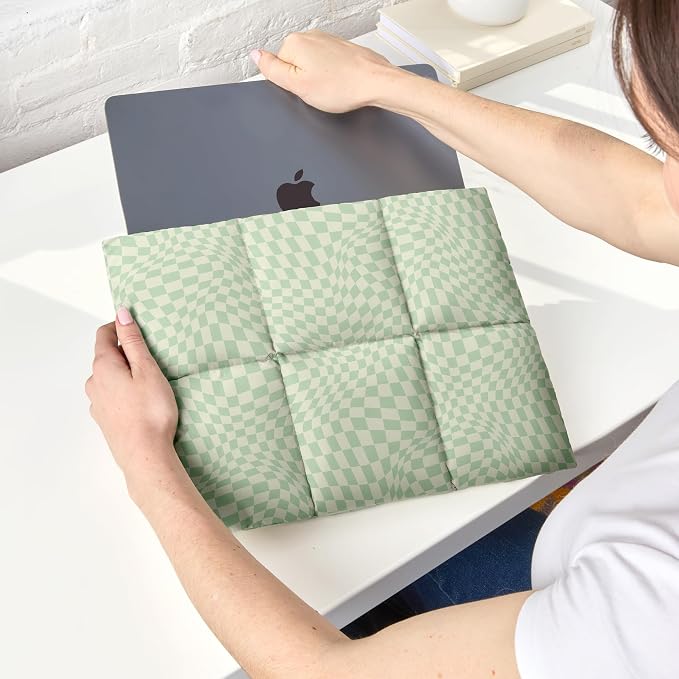 Vandel Puffy Laptop Sleeve 13 inch - 14 inch Waterproof Laptop Sleeve Case, Compatible with 13 inch MacBook Air/Pro 13 / MacBook Pro 14, iPad Pro 12.9, 13.3 in HP Dell, Air Case, Computer Bag Cover