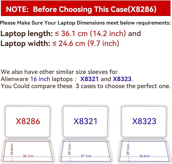 Smatree Hard EVA Protective Sleeve Case Compatible for 16 inch ASUS ProArt P16 H7606, 16 inch ASUS ROG Zephyrus G16 (2026) GU606, 16inch ROG Zephyrus M16 2023 GU604/2022, Case (X8286)