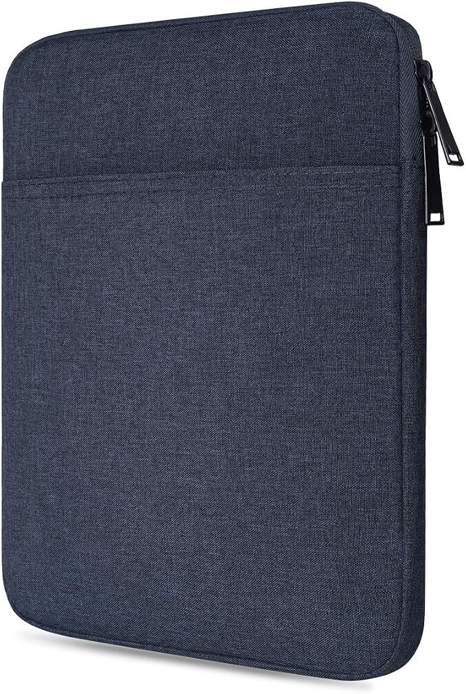 Tablet Sleeve Case for iPad Pro 11 Inch, iPad 9th/8th/7th Gen 10.2, iPad Air 5/4 10.9 Inch, Samsung Galaxy Tab A8 10.5" Protective Bag, Fit Apple Smart Keyboard, Blue