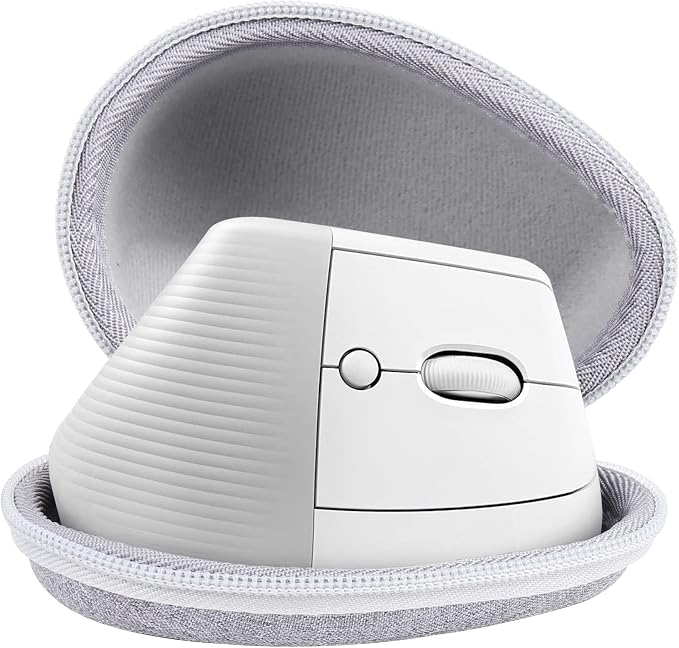 Aenllosi Hard Carrying Case Replacement for Logitech Lift Vertical Ergonomic Mouse (Grey)