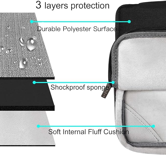 MOSISO Compatible with MacBook Air 15 inch Case M5 2026 M4 2025 M3 M2 2024 2023 A3448 A3241 A3114 A2941,Protective Hard Shell&Carrying Sleeve Bag&Keyboard Cover&Webcam Cover&ScreenFilm, Black