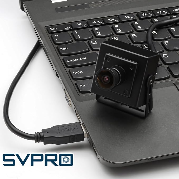SVPRO 5MP 30FPS USB Camera Wide Angle Video Camera for Computer,IMX335 Sensor High Resolution Small USB Security Camera for 3D Printer,Laser Engraver,Machine Vision