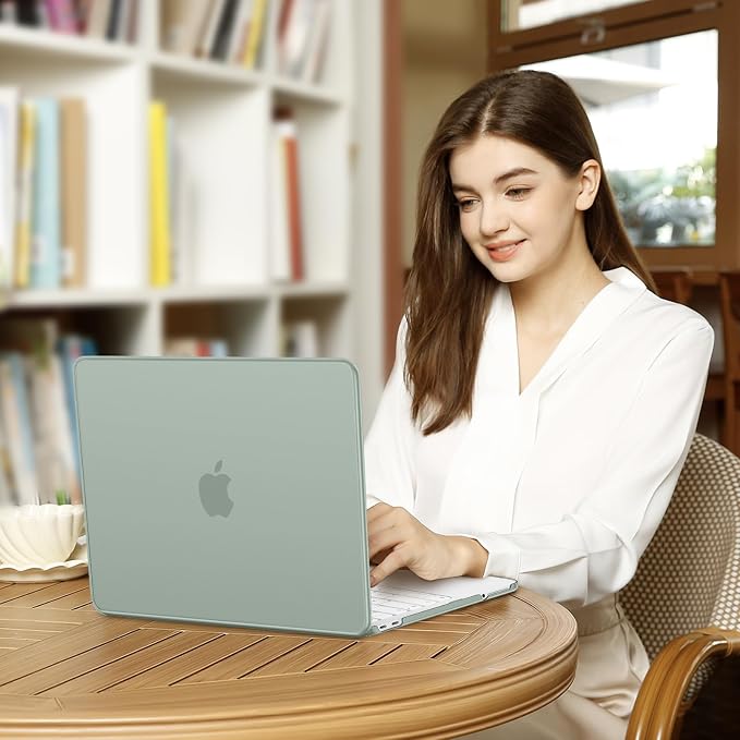MOSISO Compatible with MacBook Neo Case 13 inch 2026 Release Model A3404 with A18 Pro Chip, 4 in 1 Kit Precision Fit Crack & Scratch Resistant Protective Hard Shell Case Cover, Antique Green
