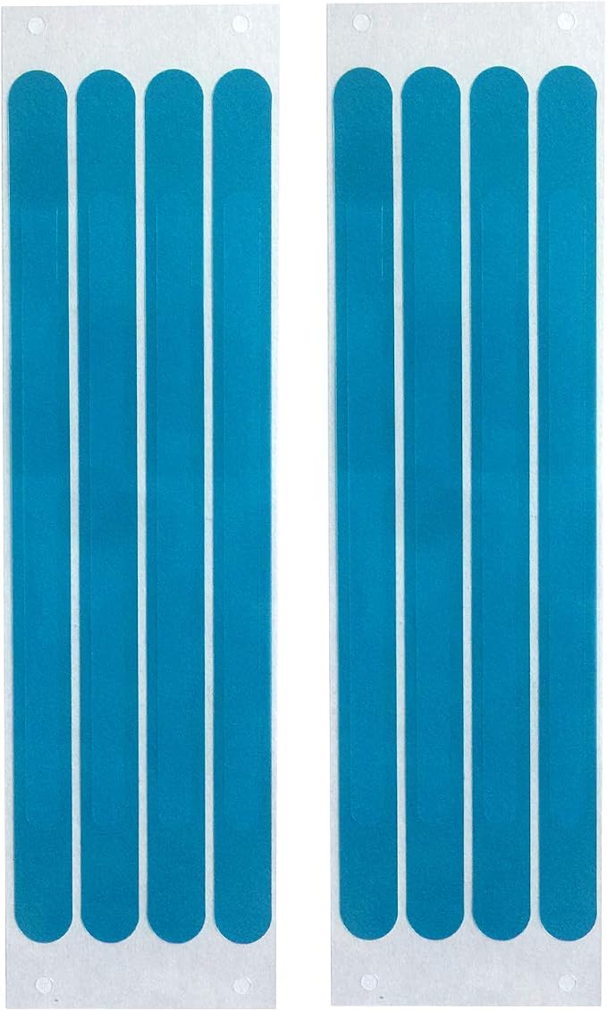 Privacy Filter Adhesive Strips and Slide Mount Tabs for Computer Monitors and Laptops - Replacement Kits