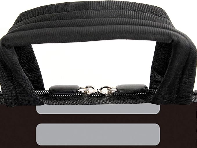 AMARY 17" Laptop Shoulder Bag Carrying Case Adjustable shoulder straps, comfortable handle, front pocket for storing mouse (Game)