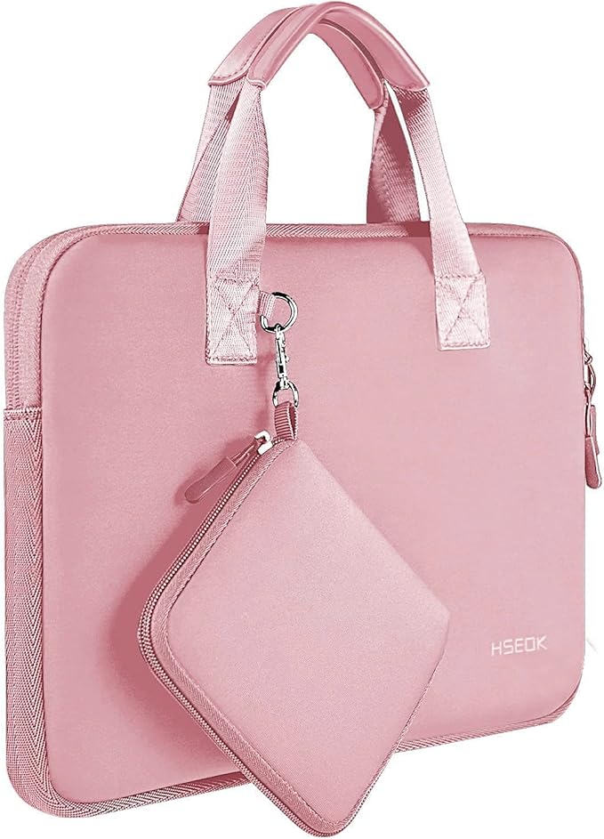 Hseok Laptop Sleeve 13 inch Case with Small Case, Compatible with MacBook Neo 13, MacBook Air Pro 13 M5/M4/M3/M2/M1, iPad Pro Air 12.9 13, XPS 13 and More, Neoprene Computer Handbag, P01K01