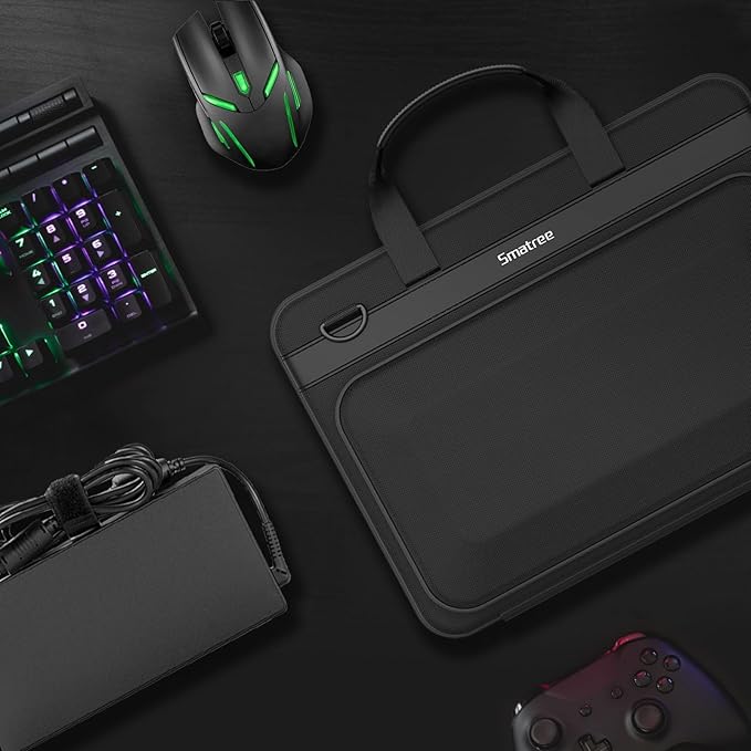 Smatree Heavy Duty Hard Sleeve Case Compatible for 18 inch ASUS ROG Strix SCAR 18 2025/2024/2023 Gaming Laptop, for 18 inch ASUS ROG Strix G18 2025/2024/2023 Gaming Laptop Waterproof Handbag (A800XL)