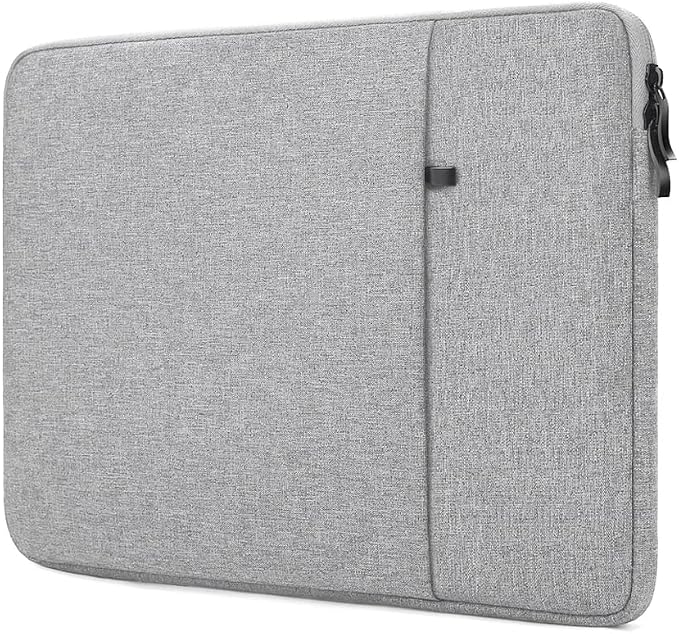 ProElife 12-Inch Laptop Tablet Sleeve Case for 2024-2014 Surface Pro 4/5/6/7/7+/8/9/10|Surface Laptop Go 1/2/3 12.4"|iPad Pro 12.9'' M2|Galaxy Tab S8+/S7+ Bag Water-Resistant Cover (Gray)
