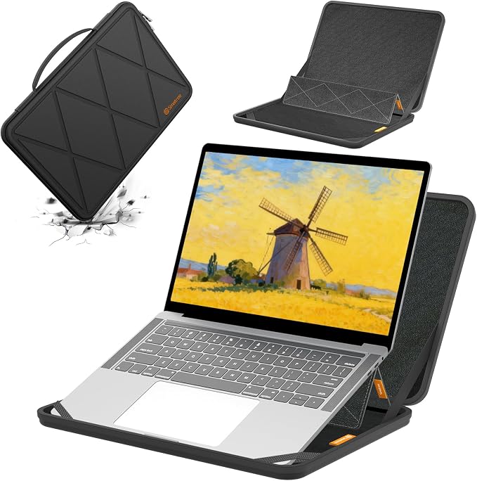 Smatree MS82 Hard Protective 15.6 inch Laptop Sleeve Case Compatible for Lenovo LOQ Essential Gen 9, ASUS Chromebook CM15 (CM1505), HP ZBook Power G10/G9, DELL Inspiron 15/Latitude/Precision