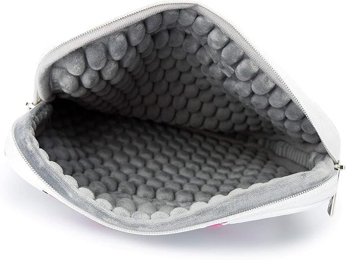 Kinmac 360° Protective Laptop Sleeve Case with Pockets, Color Stripe Pattern, Padded Cover with Handle (15.6 inch-16 inch)