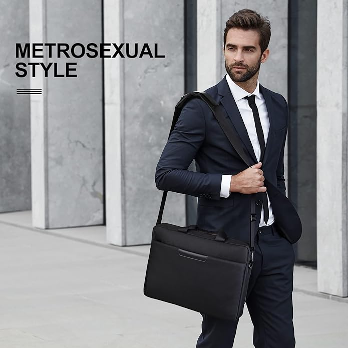 Premium Black,17.3-18.4Inch Laptop Briefcase with Cross-Body Shoulder, DVD Player bag,Painting board bag，Laptop case Fits Dell, HP, ASUS,MacBook Pro, 3-layer Design,Durable,LIGHTWEIGHT