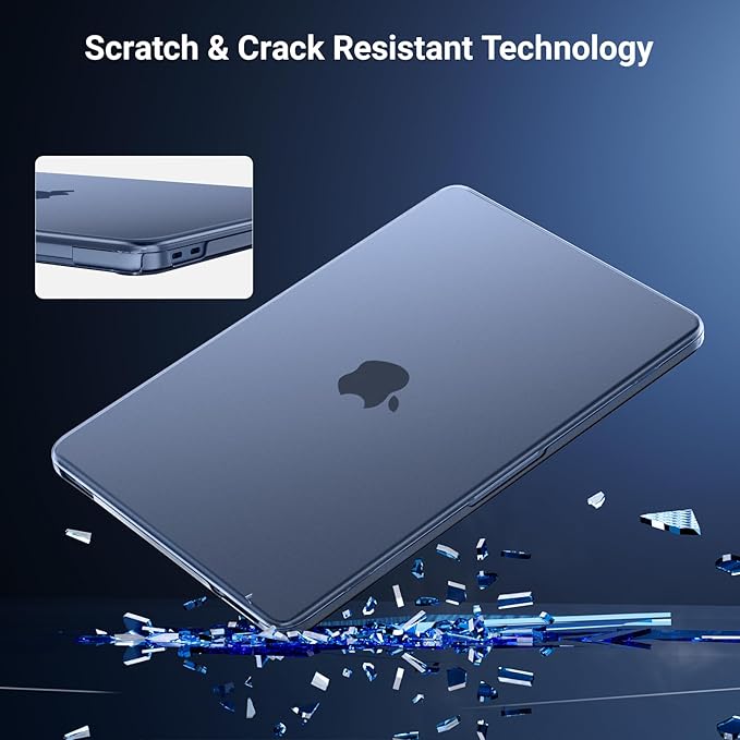 MOSISO Compatible with MacBook Neo Case 13 inch 2026 Release Model A3404 with A18 Pro Chip, 4 in 1 Kit Precision Fit Crack & Scratch Resistant Protective Hard Shell Case Cover, Indigo