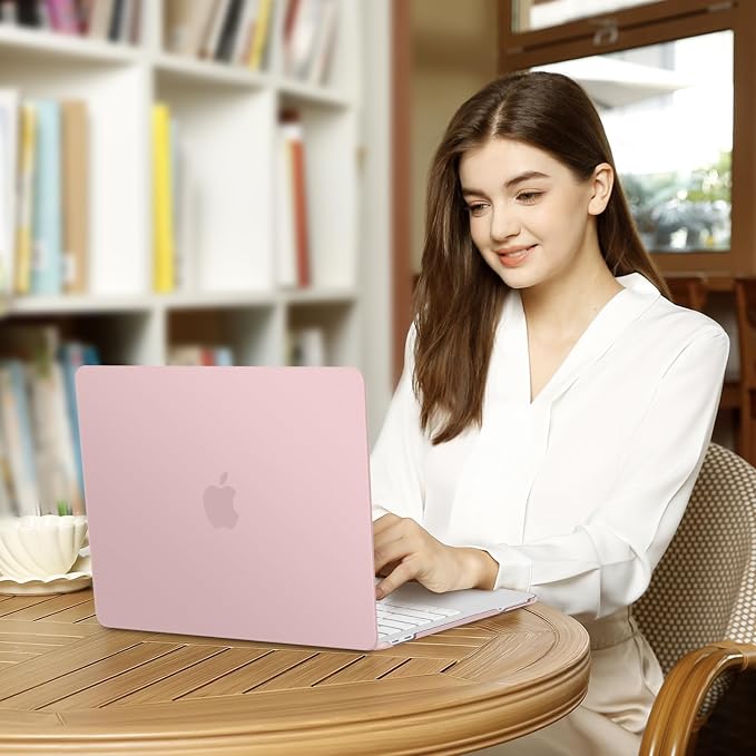 MOSISO Compatible with MacBook Neo Case 13 inch 2026 Release Model A3404 with A18 Pro Chip, 4 in 1 Kit Precision Fit Crack & Scratch Resistant Protective Hard Shell Case Cover, Baby Pink