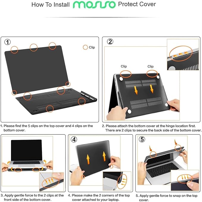 MOSISO Compatible with MacBook Pro 16 inch Case M5 M4 M3 M2 M1 2026-2021 A3429 A3428 A3403 A3186 A2991 A2780 A2485, Shell&Puffy Sleeve Bag&Keyboard Cover&Webcam Cover&Screen Protector, Sand