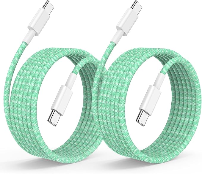 USB C to C Fast Charger Cable 10ft, Long Type C to USB C Charging Cord Wire for Apple iPhone 17 Pro Max/17 Air/16 Pro/15 Plus,MacBook Pro 2021/2020/2019/2018,iPad 12.9/11 inch/Mini/Air,Samsung Galaxy