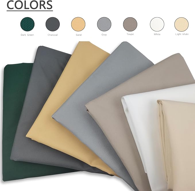 LOVE STORY 3' x9' Gray Waterproof Balcony Privacy Screen Cover - Opaque Fence Covering Privacy, 100% Polyester Fabric, UV Protection Shield for Apartment Railing,Outdoor Patio, Deck, Porch