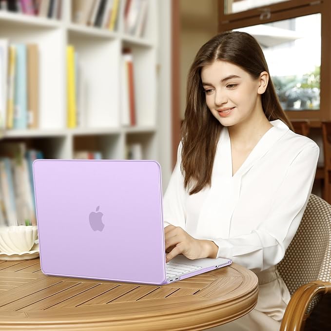 MOSISO Compatible with MacBook Neo Case 13 inch 2026 Release Model A3404 with A18 Pro Chip, 4 in 1 Kit Precision Fit Crack & Scratch Resistant Protective Hard Shell Case Cover, Purple