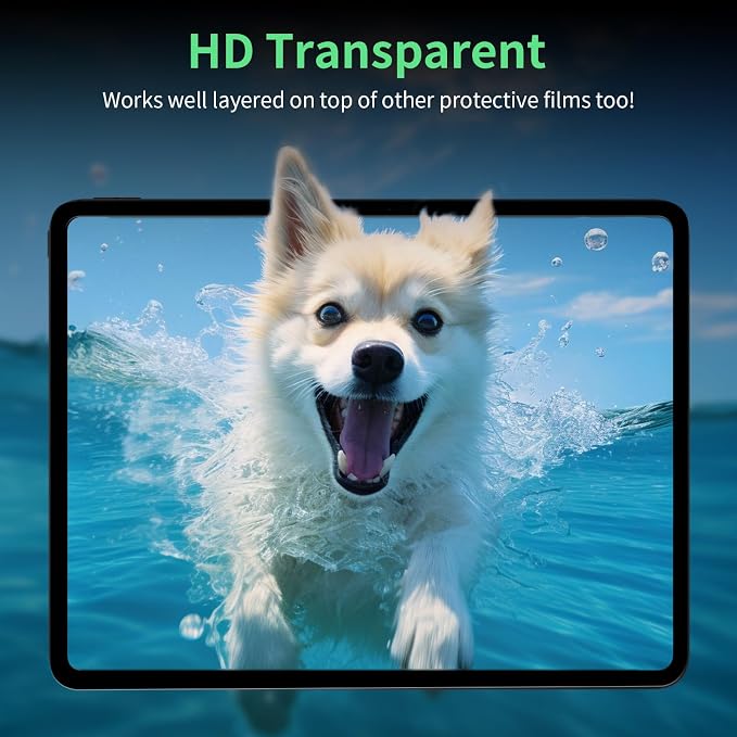 Privacy Screen Protector Compatible with iPad Air 13 In ,Removable iPad Air 13 Inch M2 / M3 (6/7th Gen ,2024/2025) Screen Protector, Anti-Glare Blue Light Film, Bubble Free Anti-Scratch Privacy Filter