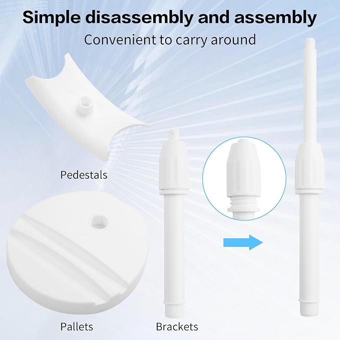 YAODHAOD Desktop Headphone Stand, Universal Headphone Holder with Phone Holder,Anti-Slip Base, for Desk, Office, Home Headphones Support Accessory (White)