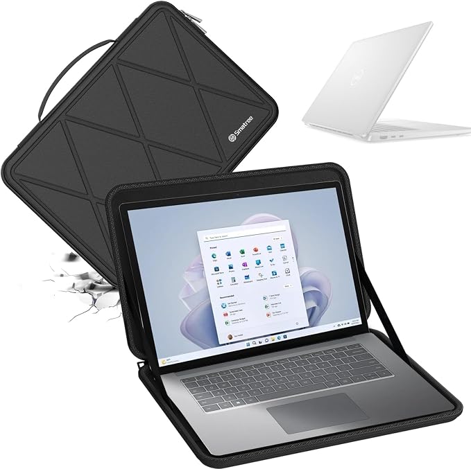 Smatree Hard EVA Protective Sleeve Case Compatible for 15.6 inch DELL 15 DC15250/DC15255, Anti-Shock and Waterproof Laptop Bag (X8275T)