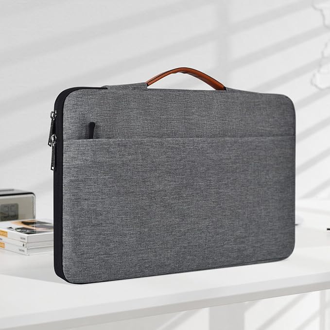 17.3 inch Laptop Sleeve Case for HP 17.3 Laptop, Pavilion 17, Envy 17, PROBOOK 17, Dell Inspiron 17, Lenovo Ideapad 17.3, Acer Aspire 17, ASUS VivoBook 17 Waterpoof Bag, Space Grey