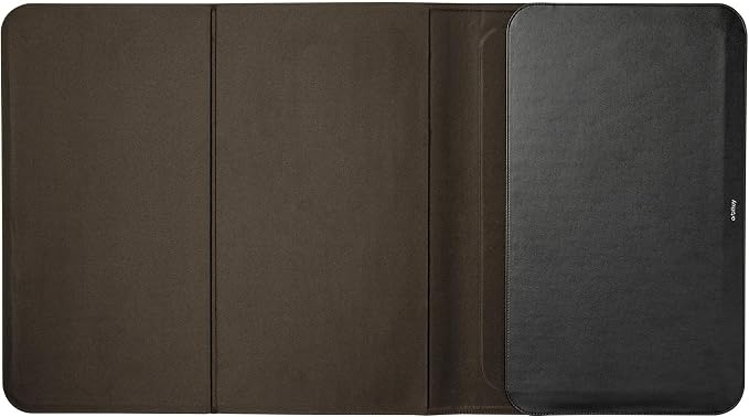 Orbitkey Hybrid Laptop Sleeve | Portable Desk Mat and Laptop Sleeve (Black, 16")