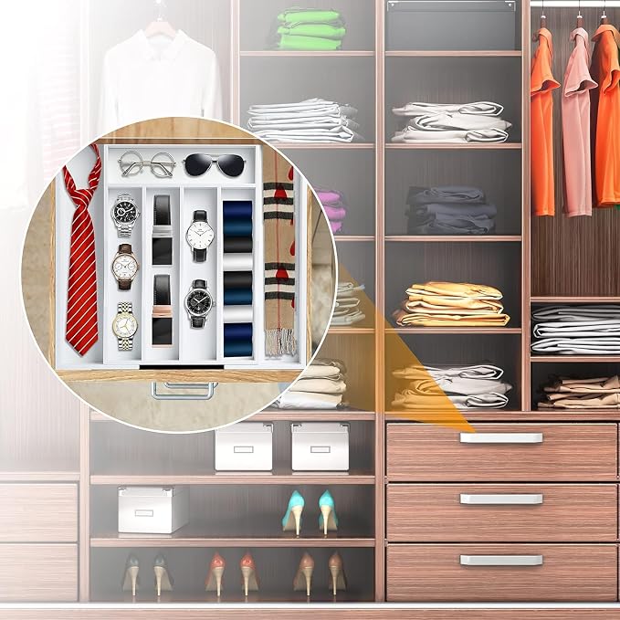 Kitchen Silverware Drawer Organizer and Storage Utensilios De Cocina Modernos Soporte Para Cucharas Trastes De Cocina Organizadores Platos Para Gabinetes Cajones Decoración Organizador Para Utensilios