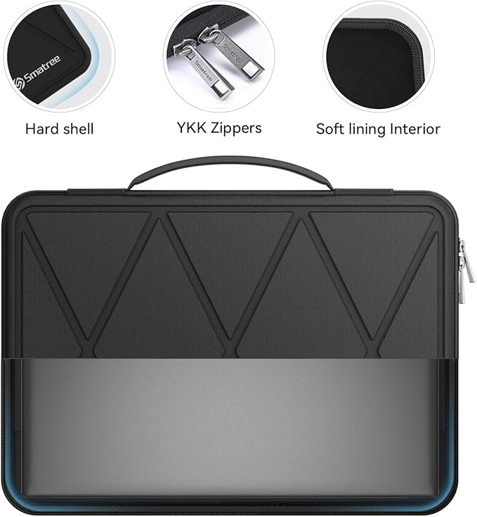 Smatree Hard EVA Protective Sleeve Case Compatible for 13.4 inch ASUS ROG Flow X13 2023/2022/2021 Waterproof Slim Sleeve Bag (X8031)