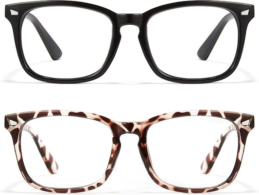 Cyxus Blue Light Glasses Men Women Reduce Eye Strain UV Blocking for Office Work Computer Screen 8082