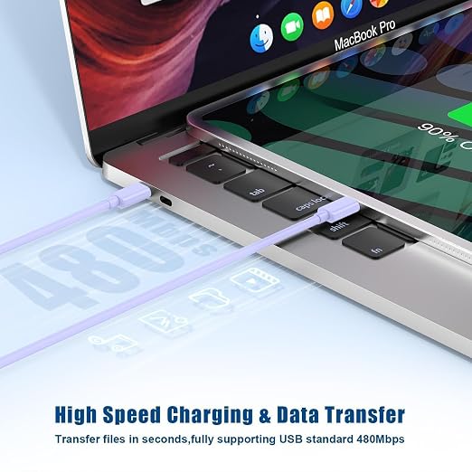 iPhone 17 16 15 Charger/10ft Type C to C Charging Cable Cord Long, USB C Fast Charging Block Plug for Apple iPhone 17 Pro Max/17 Air/16 Pro/15 Plus/AirPods/iPad/mini Plug Cube Birck Box Power Adapter