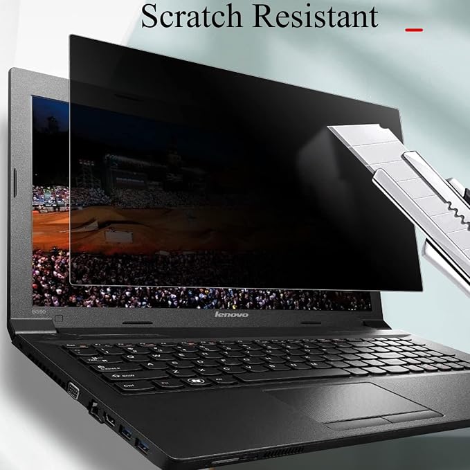 14 Inch Laptop Privacy Screen Protector Compatible with HP EnvyDellAsusAcerSamsungLenovo,Matte Eye Protection Anti Glare Anti peep Protector Film for All 14 with 16:9 Aspect Ratio Laptop