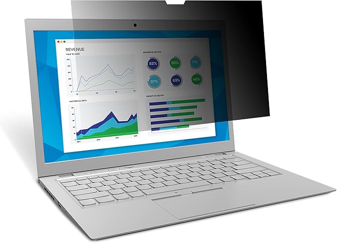 3M Privacy Filter for 17.3" Widescreen Laptop with COMPLY Attachment System (PF173W9B)