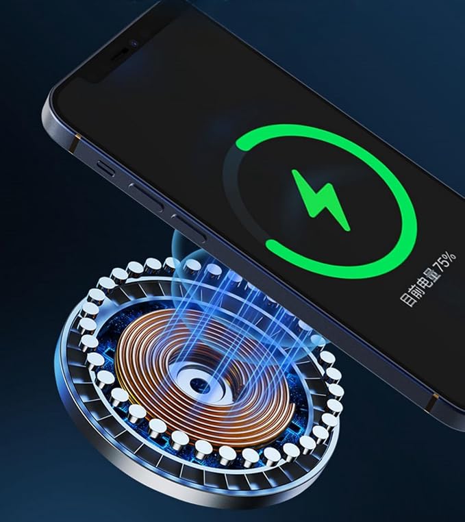 Magnetic Wireless Charger,15W Fast Wireless Charging Pad with USB-C 20W PD Adapter, Compatible with MagSafe Charger for iPhone 15/15 Plus/14/14 Pro/14 Plus/13/13Pro max/12/12Pro max