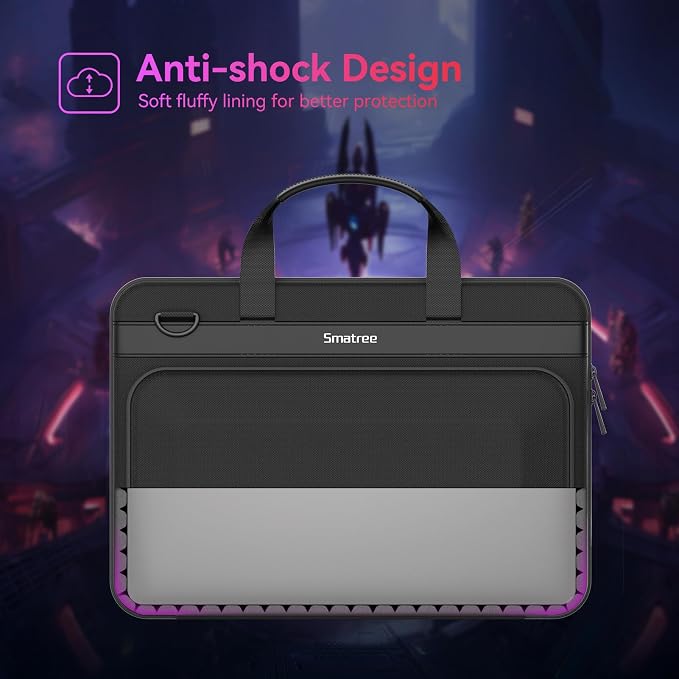 Smatree Heavy Duty Hard Case for 16 inch ASUS ROG Zephyrus G16 2025 GU605/G16 2026 GU606/Duo 2026 GX651, for 16 inch ASUS ROG Zephyrus M16/ROG Flow X16 2023/2022, 16inch Gaming Laptop Handbag (A800)