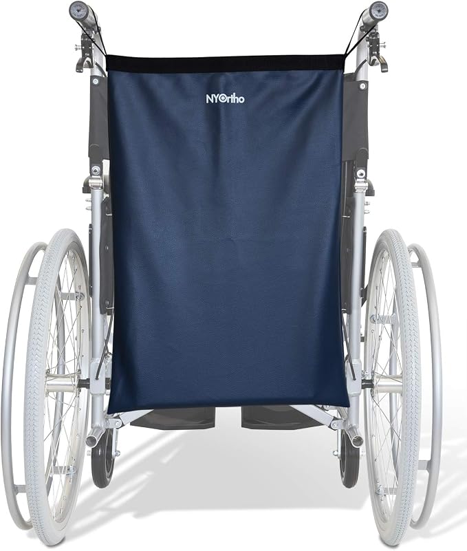 NYOrtho Wheelchair Foot-Rest Extender Elevating Pad - Leg Cushion Protector + Carrying Bag | Secures Easily with Quick-Release Strap Seat Widths 16" - 20" + Carrying Bag, 3" Foot Platform