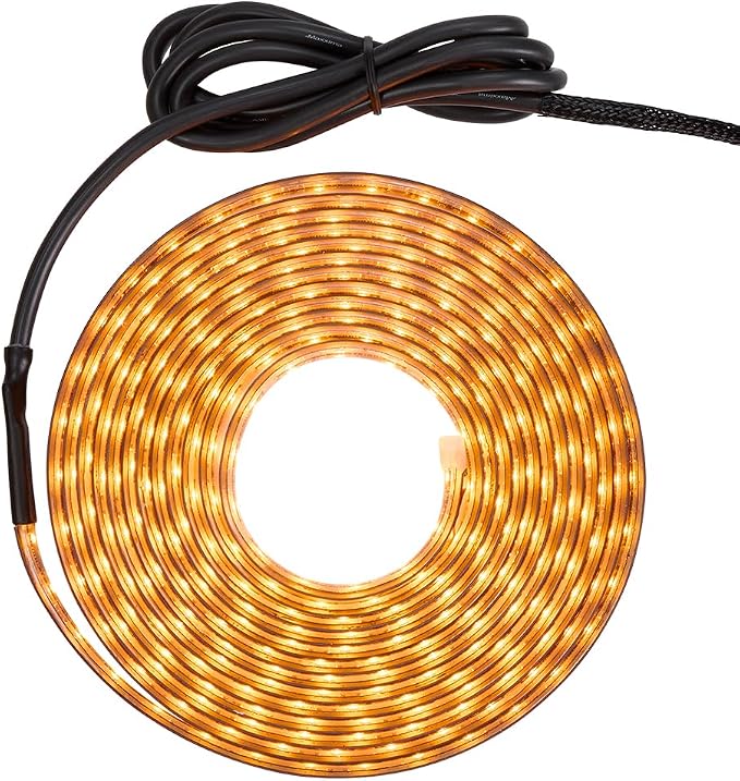 Maxxima 196" Flexible Yellow Adhesive LED Strip, Ring of Safety