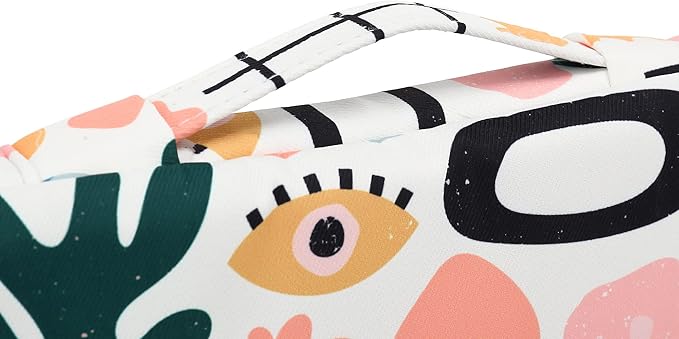 360° Protective 3 Pockets Laptop Sleeve Case Bag with Handle for MacBook Air 15 inch,MacBook Pro 16 inch and 15.6 inch Screen Laptop (Garden)