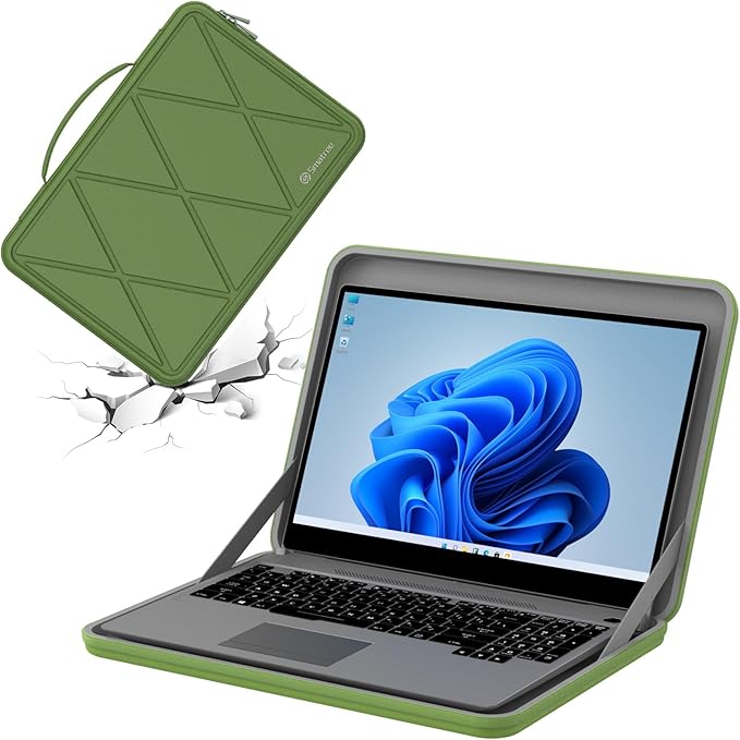 Smatree M98TG Hard Protective 16 inch Laptop Sleeve Case Compatible for Lenovo Legion 7i Gen 9/Legion 7 Gen 7, for ASUS ExpertBook B5/Vivobook Pro,ACER Predator Triton 500 SE/ConceptD 5,Green(X8292TG)