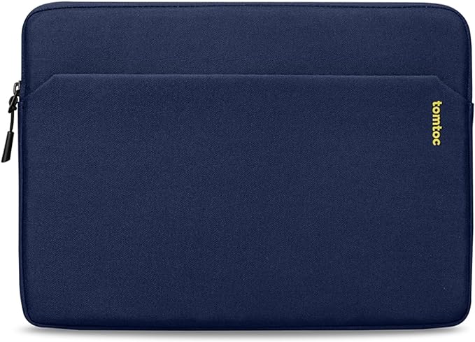 tomtoc Slim Laptop Sleeve for 15-inch 2026 New MacBook Air M5/A3448, M4/A3241, M3/M2, 15 Inch Microsoft Surface Laptop AI PC/7/6, Dell XPS 15 Plus, Recycled Water-Resistant Protective Case Bag