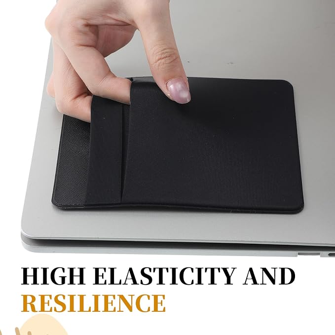 Portable Hard Drive Sleeve for Laptop, 2-Pocket Mouse Holder for Laptop External Hard Drive Sleeve Mouse Pocket for Laptops SSD Holder for Laptops Compatible with External 2.5" HDD