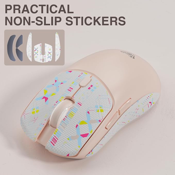 AULA SC580X Wireless Gaming Mouse, Tri-Mode 2.4G/BT5.0/USB-C Gaming Mice with 12000 DPI, 6 Programmable Buttons, Rechargeable Computer Mouse for Laptop/PC/Mac/Tablet