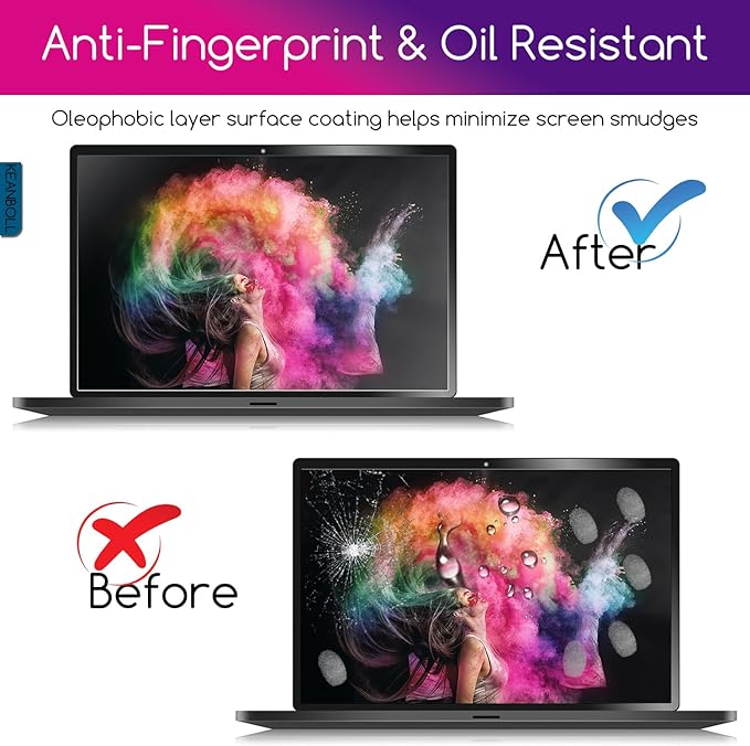 KEANBOLL HP Laptop 16-Inch Tempered Glass Screen Protector Compatible with HP OmniBook 3 16丨OmniBook 5 16/OmniBook 7 16/OMEN 16/Envy 16/Spectre 16/ZBook 16 & EliteBook 16 (G11/G10/G9) Series 16"
