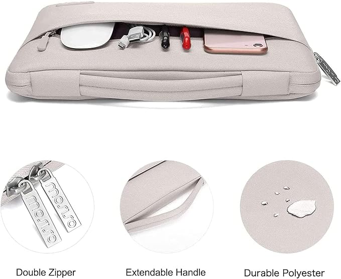 MOSISO Compatible with MacBook Air 15 inch Case M5 2026 M4 2025 M3 M2 2024 2023 A3448 A3241 A3114 A2941,Protective Hard Shell&Carrying Sleeve Bag&Keyboard Cover&Webcam Cover&ScreenFilm, Stone Gray