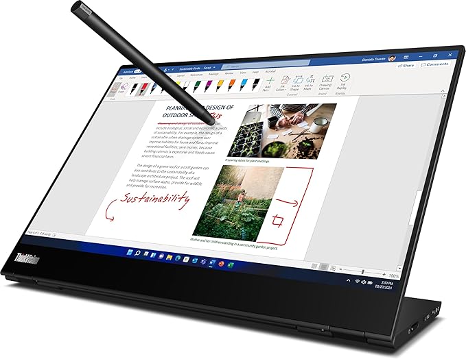 ThinkVision M14t Gen2 14-inch Monitor