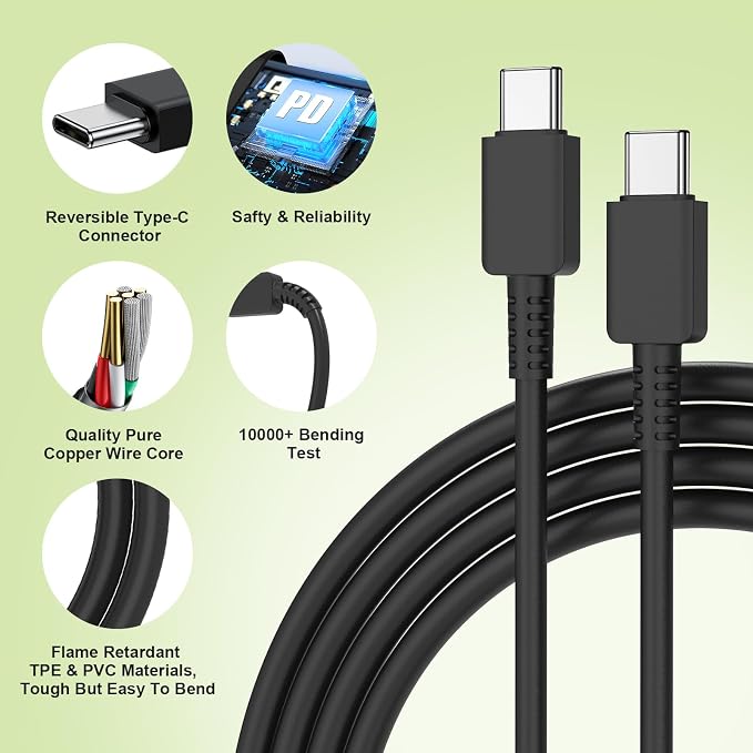 35W Super Fast Charger USBC for Samsung Galaxy S26 S25 S24 S23 S22 S21 Ultra/Plus, 3+6+10FT Type C Charger Fast Charging Cable Cord& Android Block for Tab S10 S9,iPhone 17/16/15(Pro Max/+),iPad