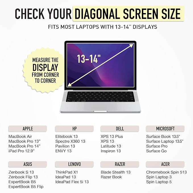 Vandel The Original Puffy Laptop Sleeve Case, 13-14 inch Laptop Sleeve Bag Case 13.3 Inch, Compatible with MacBook Air 13, Pro 14/13 iPad Pro 12.9, HP Dell ASUS, Computer Bag Cover | The Original Puffy