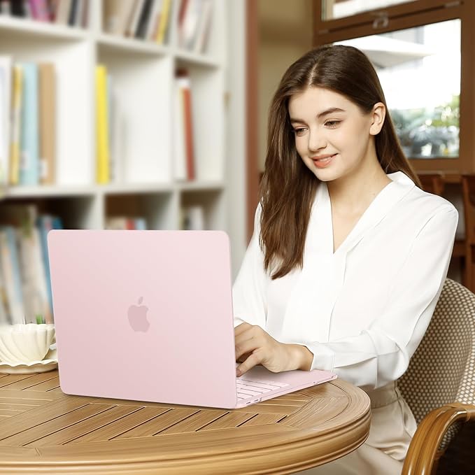 MOSISO Compatible with MacBook Neo Case 13 inch 2026 Release Model A3404 with A18 Pro Chip, 4 in 1 Kit Precision Fit Crack & Scratch Resistant Protective Hard Shell Case Cover, Blush