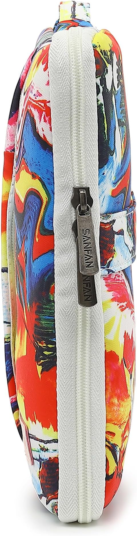 360° Protective 3 Pockets Laptop Sleeve Case Bag with Handle for MacBook Air 15 inch,MacBook Pro 16 inch and 15.6 inch Screen Laptop (Graffiti)